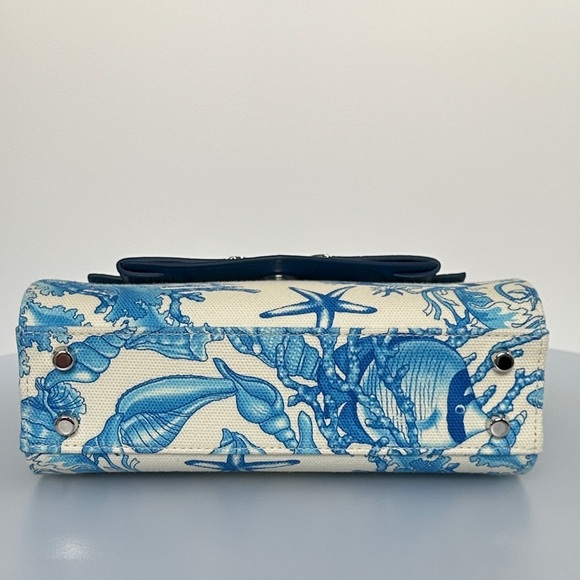 Versace Blue and Cream Mini Bag authentic 100%​​ - Picture 3 of 15